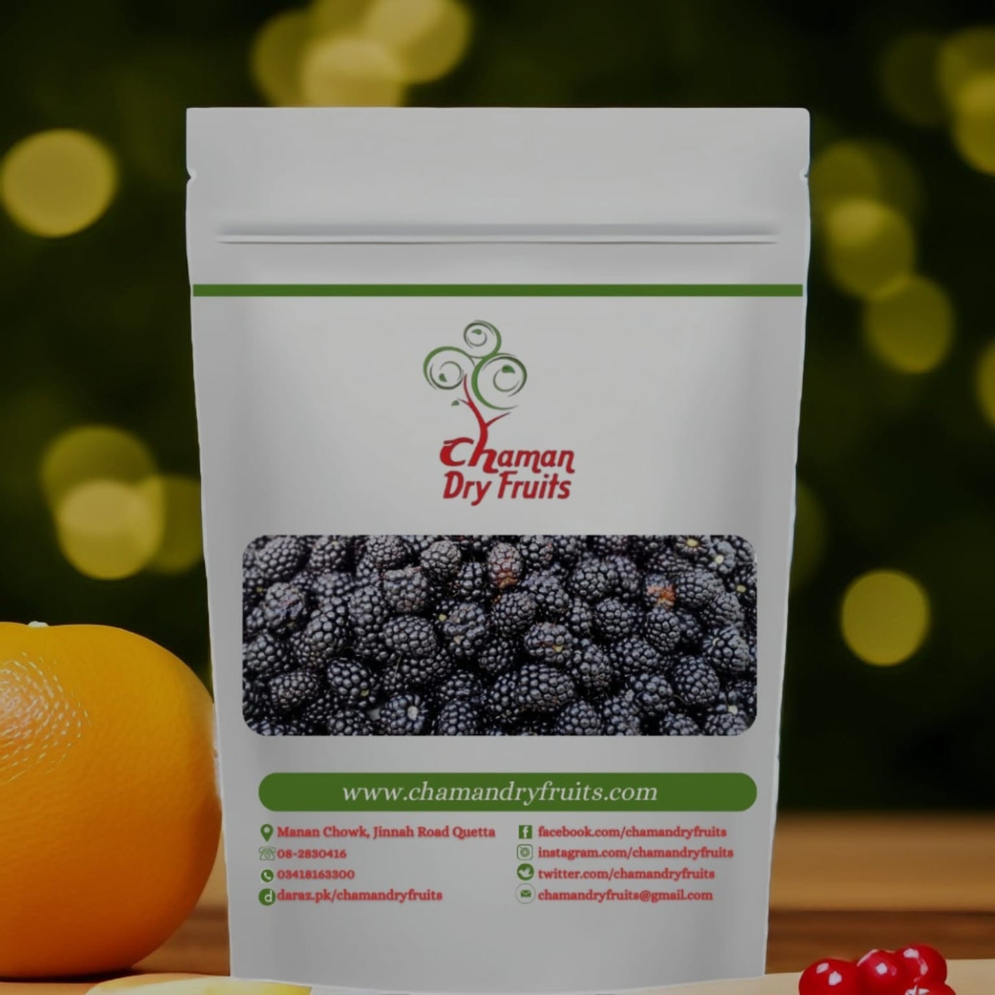 Dried Blackberries - Free Delivery