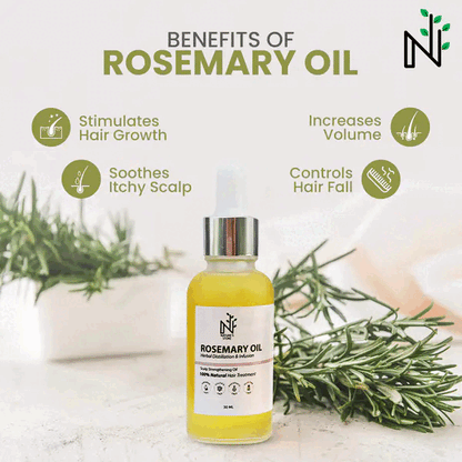 Rosemary Hair Oil - Hair Growth Treatment for Scalp