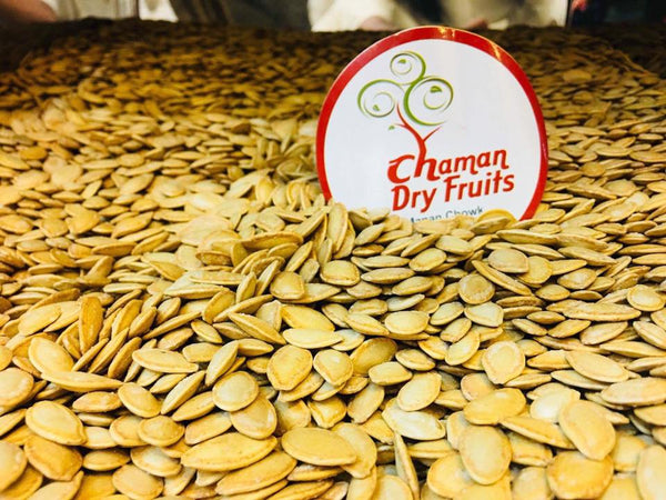 Buy Pumpkin Seed Yellow Salted - Free Delivery from Chaman Dry Fruits at the Best Prices online in Pakistan, Quick Delivery and Easy Returns only at The Nature's Store, Best organic and natural Nuts & Dry Fruits and Pumpkin in Pakistan, Pumpkin Seed Yellow Salted