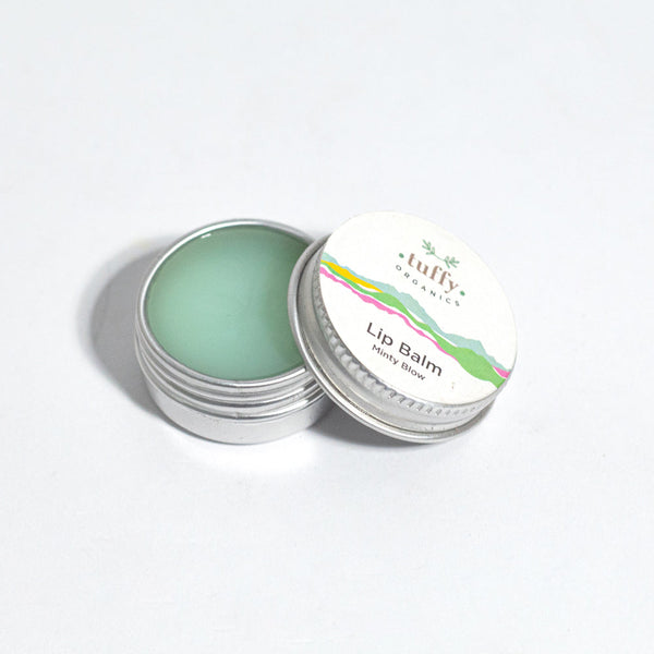 Buy Minty Blow Lip Balm from Tuffy Organics at the Best Prices online in Pakistan, Quick Delivery and Easy Returns only at The Nature's Store, Best organic and natural Lip Balm in Pakistan, 