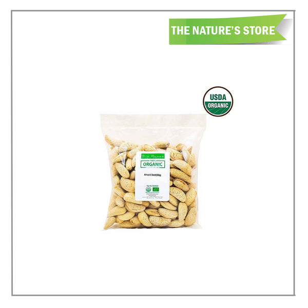 Buy Organic Almonds Shell - 100% Organic from Bio Hunza at the Best Prices online in Pakistan, Quick Delivery and Easy Returns only at The Nature's Store, Best organic and natural Nuts & Dry Fruits and Bio Hunza (Brand), Nuts & Dry Fruits in Pakistan, 