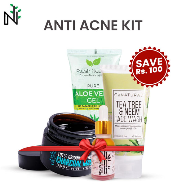 Buy Anti Acne Kit from The Nature's Store at the Best Prices online in Pakistan, Quick Delivery and Easy Returns only at The Nature's Store, Best organic and natural Bundle Offer and ANTI ACNE, BREAKOUT, Fresco Seeds (Brand), PIMPLE in Pakistan, 