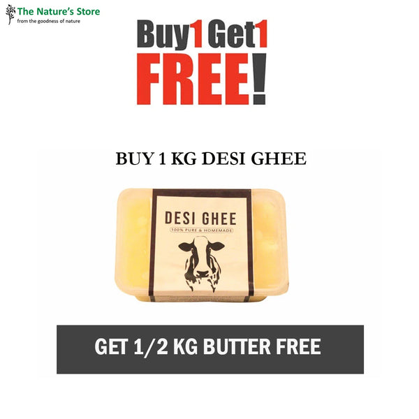 Buy Buy 1 Get 1 Offer (Valid for Lahore) from Amaltaas at the Best Prices online in Pakistan, Quick Delivery and Easy Returns only at The Nature's Store, Best organic and natural Desi Ghee and Ghee, The Organic Shop (Brand) in Pakistan, 