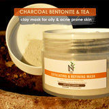 Buy Exfoliating & Refining Mask - Deep Pore Cleansing from The Nature's Store at the Best Prices online in Pakistan, Quick Delivery and Easy Returns only at The Nature's Store, Best organic and natural Face Mask and Acne - Spots & Clogged Pores (Concern), bentonite clay, clay, clay mask, Face Mask, oily skin, Other Products, pimples in Pakistan, 