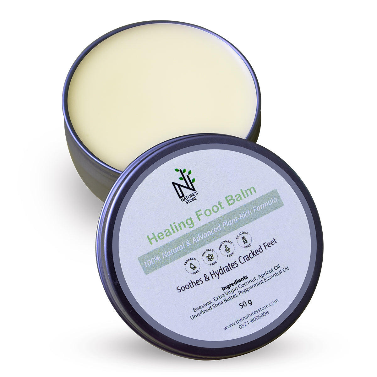 Buy Healing Foot Balm from The Nature's Store at the Best Prices online in Pakistan, Quick Delivery and Easy Returns only at The Nature's Store, Best organic and natural Foot Balm and Dry and Cracked Heels (Concern), Foot Balm in Pakistan, 