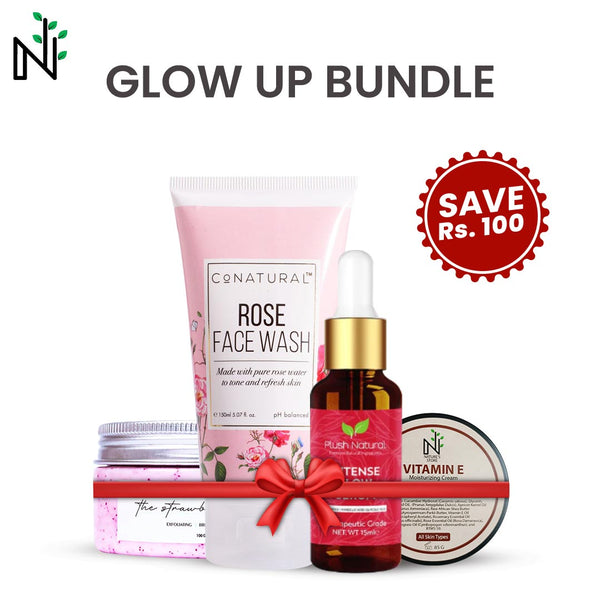 Buy Radiant Skin Glow Kit from The Nature's Store at the Best Prices online in Pakistan, Quick Delivery and Easy Returns only at The Nature's Store, Best organic and natural Bundle Offer and ANTI ACNE, BREAKOUT, Fresco Seeds (Brand), PIMPLE in Pakistan, 