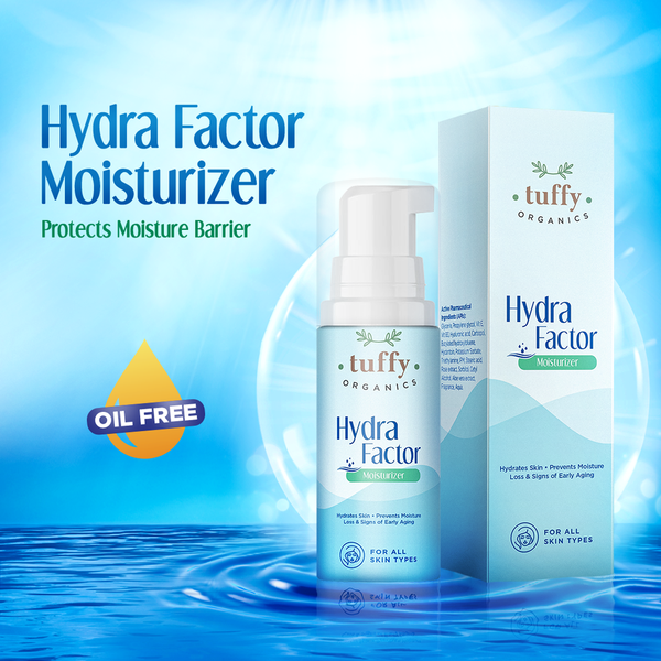 Buy Hydra Factor Moisturizer from Tuffy Organics at the Best Prices online in Pakistan, Quick Delivery and Easy Returns only at The Nature's Store, Best organic and natural Moisturizer in Pakistan, 