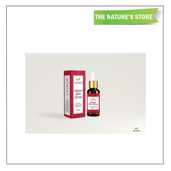 Buy Intense Glow Serum (15 ML) from Plush Natural at the Best Prices online in Pakistan, Quick Delivery and Easy Returns only at The Nature's Store, Best organic and natural Face Serum & Oil and Anti Aging, Dry Skin, Glow in Pakistan, 