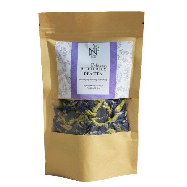 Buy Butterfly Blue Pea Tea from The Nature's Store at the Best Prices online in Pakistan, Quick Delivery and Easy Returns only at The Nature's Store, Best organic and natural Herbal Tea and Skin & Hair in Pakistan, 