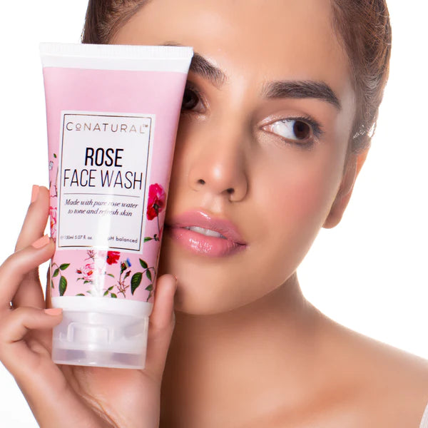 Buy Rose Face Wash from CoNatural at the Best Prices online in Pakistan, Quick Delivery and Easy Returns only at The Nature's Store, Best organic and natural Face Wash and Anti Aging, Dry Skin, Glow in Pakistan, 