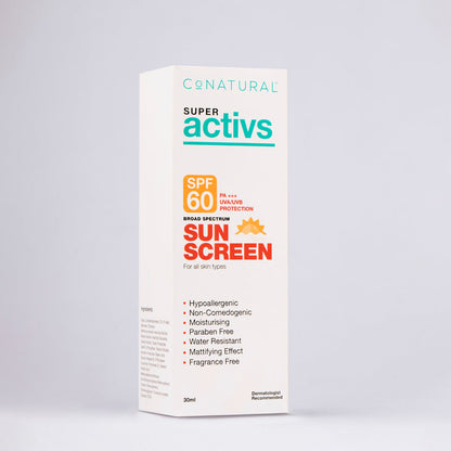 Buy Sunscreen SPF 60 by Conatural from CoNatural at the Best Prices online in Pakistan, Quick Delivery and Easy Returns only at The Nature's Store, Best organic and natural SunBlock in Pakistan, Best-Sunscreen-in-Pakistan