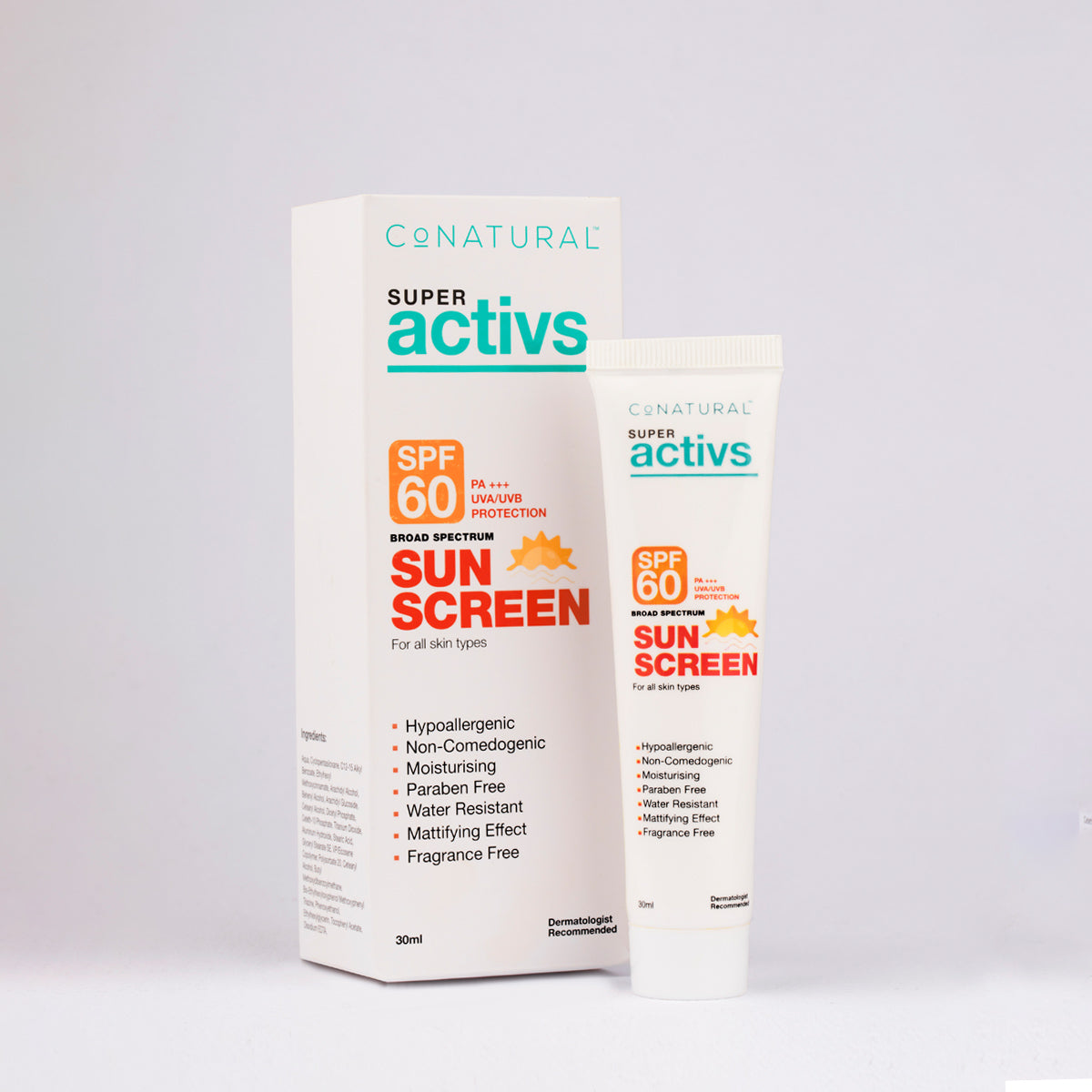 Buy Sunscreen SPF 60 by Conatural from CoNatural at the Best Prices online in Pakistan, Quick Delivery and Easy Returns only at The Nature's Store, Best organic and natural SunBlock in Pakistan, Sunscreen-in-Pakistan