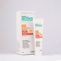 Buy Sunscreen SPF 60 by Conatural from CoNatural at the Best Prices online in Pakistan, Quick Delivery and Easy Returns only at The Nature's Store, Best organic and natural SunBlock in Pakistan, Sunscreen-in-Pakistan