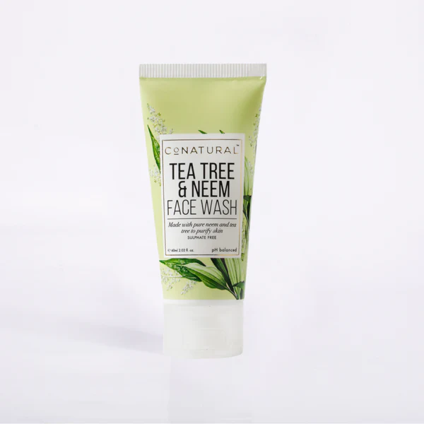 Buy Tea Tree & Neem Face Wash from CoNatural at the Best Prices online in Pakistan, Quick Delivery and Easy Returns only at The Nature's Store, Best organic and natural Face Wash and Acne/Breakouts, Oily Skin in Pakistan, 